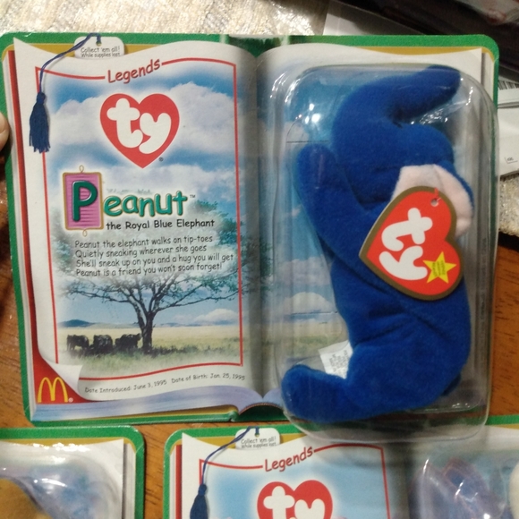 New Ty Beanie Babies Legends Lot McDonald's - Picture 2 of 4